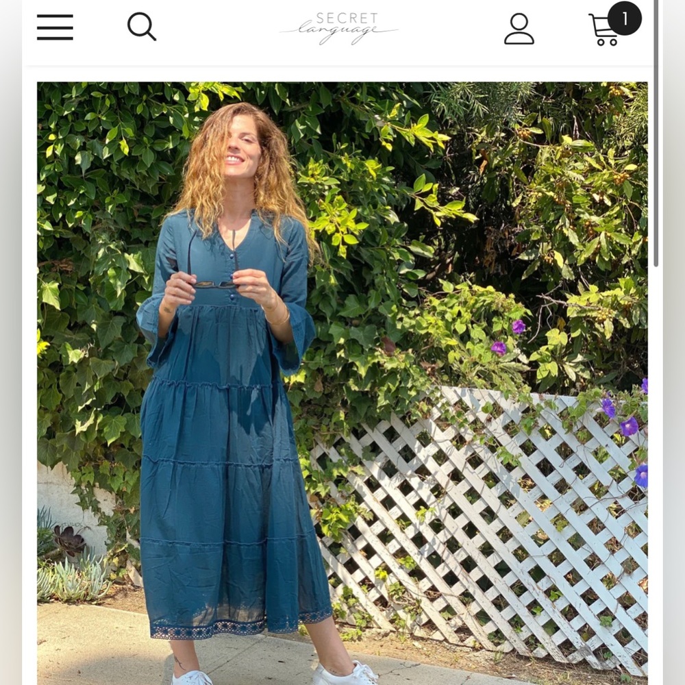 Long maxi dress